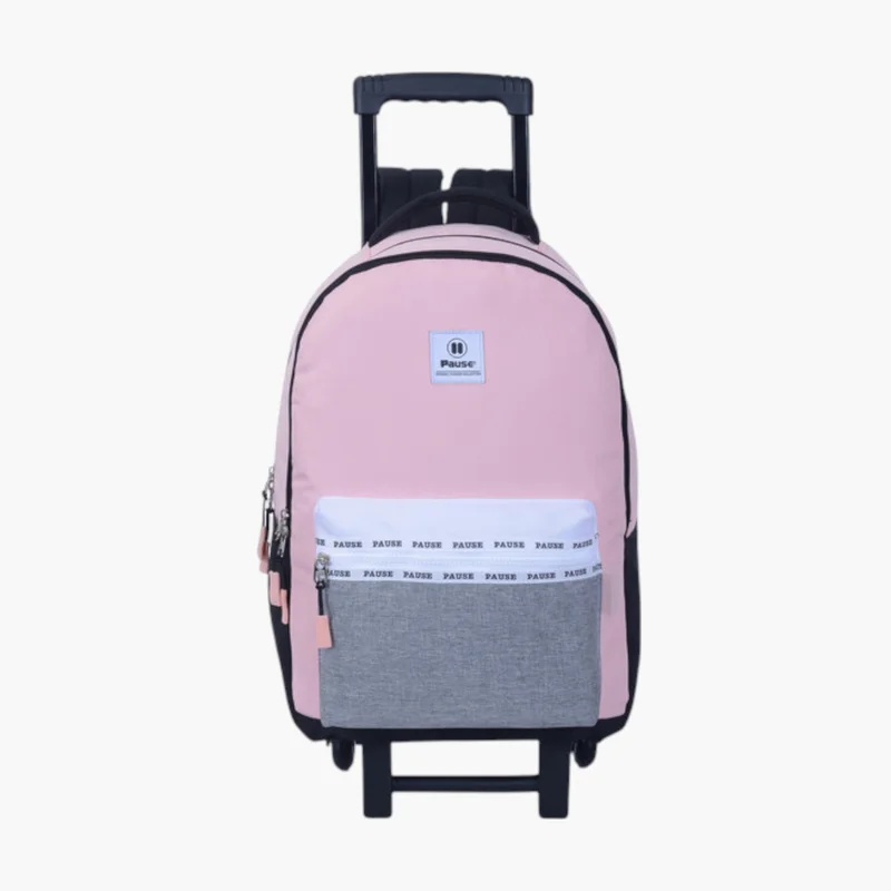 PAUSE Colourblock Trolley Backpack for Kids
